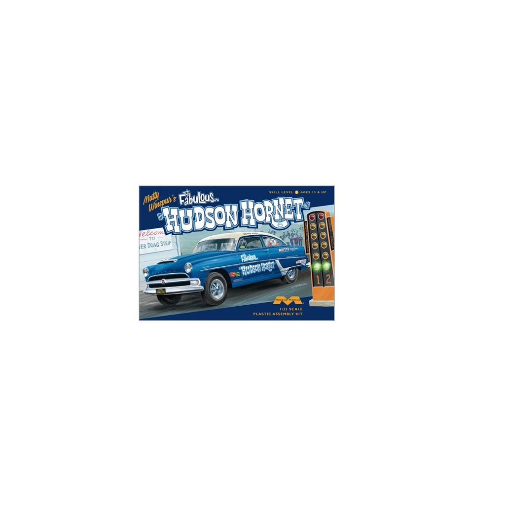 Moebius Models 1219 1/25 1954 Hudson Hornet Special JR Stock Car Model Kit