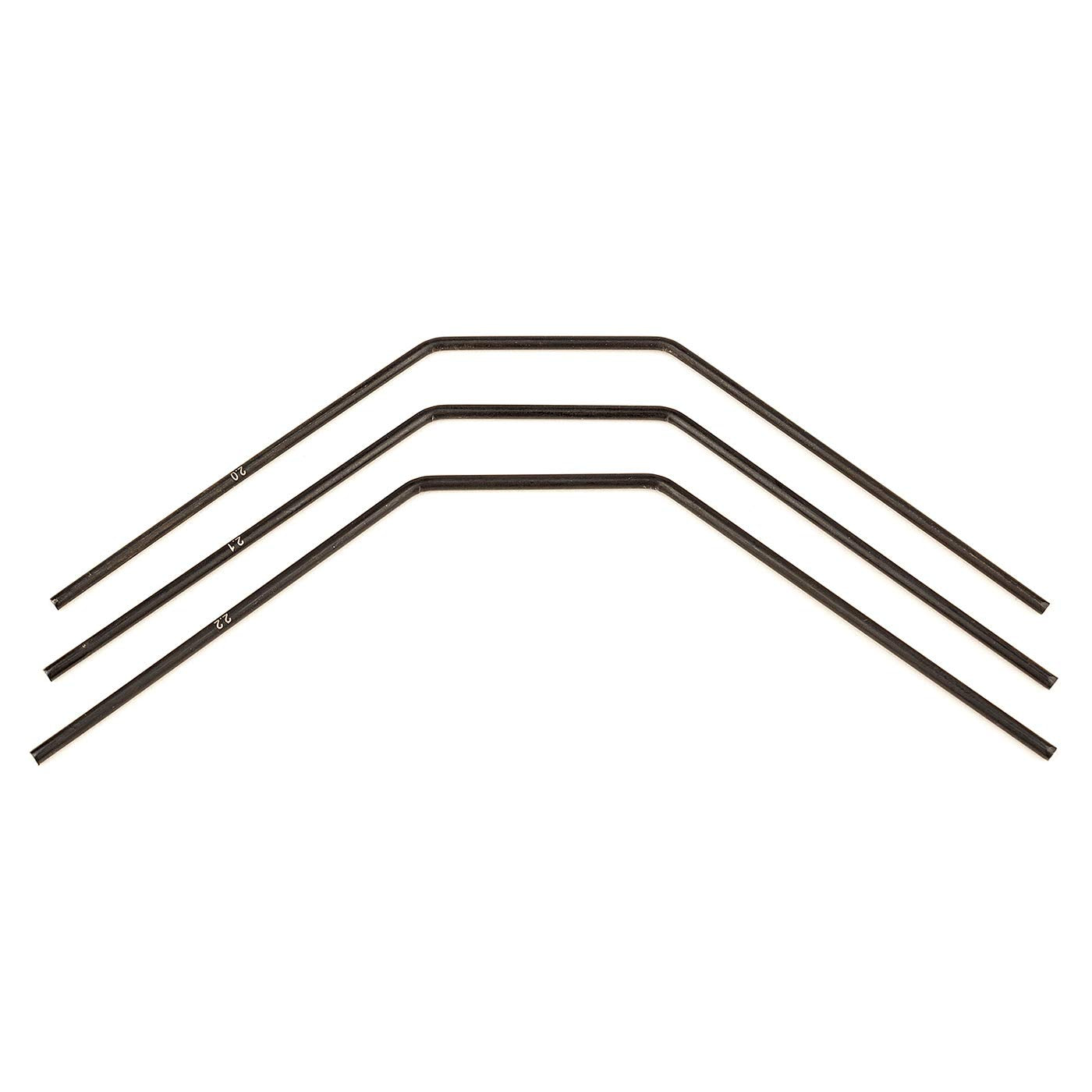Team Associated 81129 RC8B3 FT Front Anti-roll Bars, 2.0-2.2mm