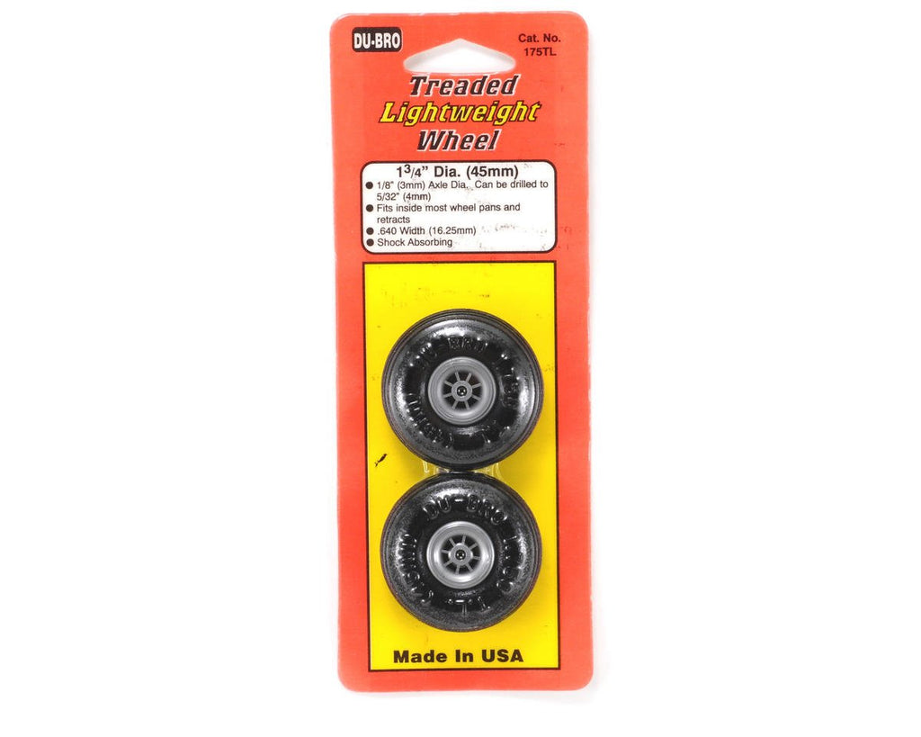 Du-Bro Diameter Treaded Lightweight Wheel