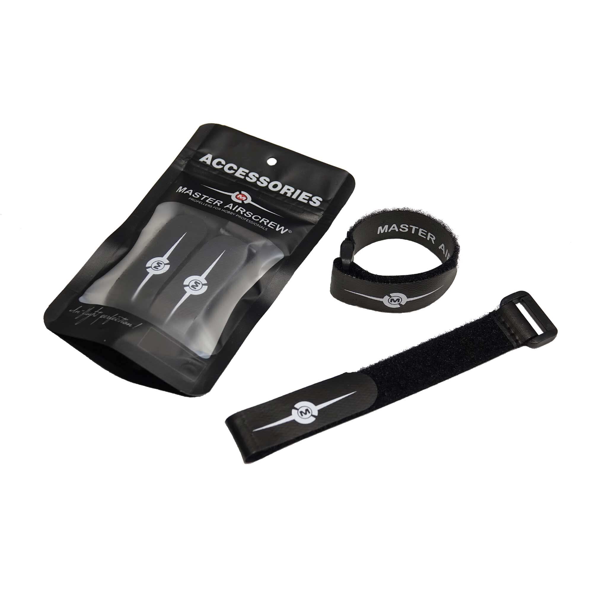 Mascot BATT260B Battery Strap Non-Slip Black 260mm x2
