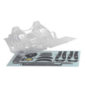 Axial AX31328 Clear Interior Body Set .040: RR10