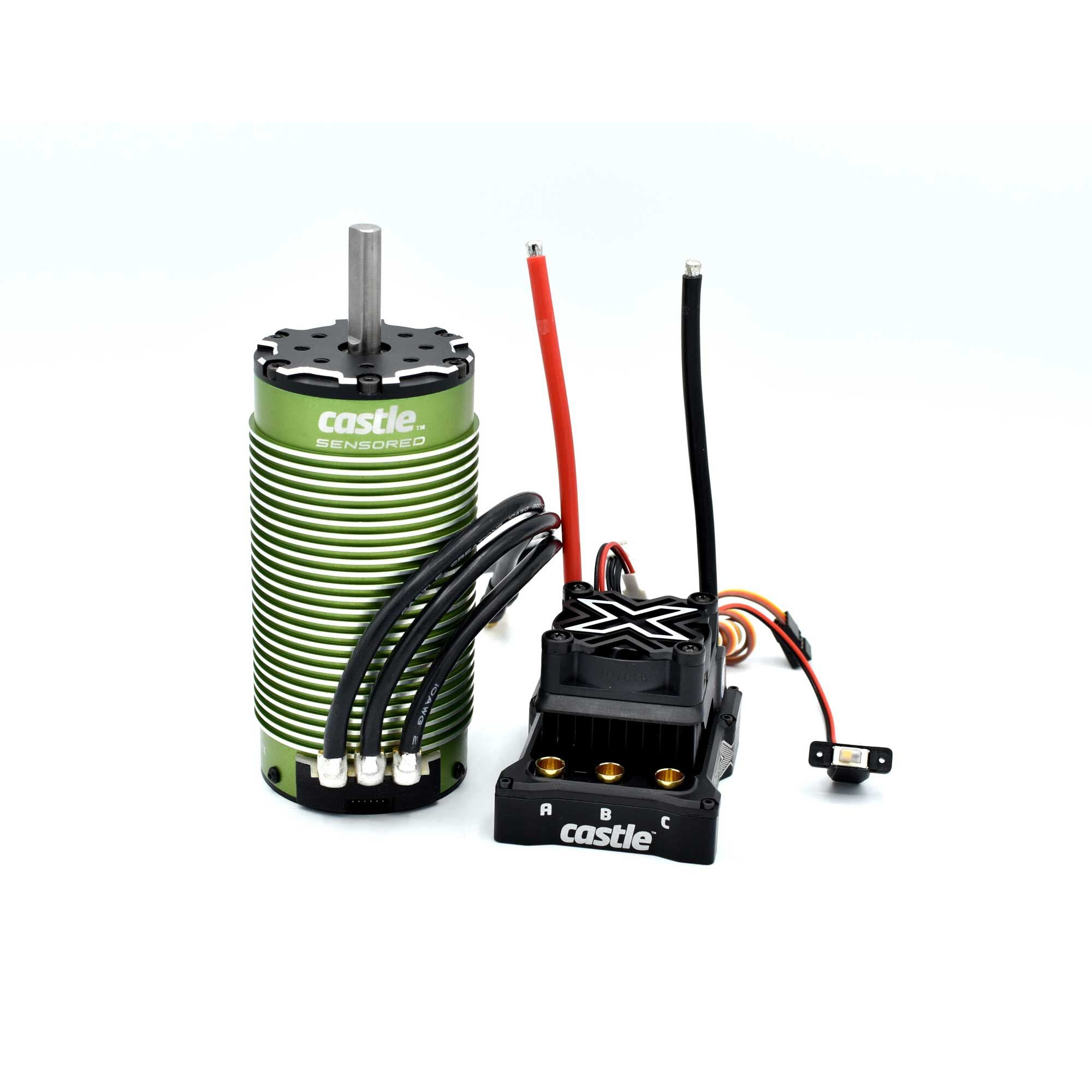 Castle Creations 010-0165-01 1/6 Mamba Monster X 8S ESC/Motor Combo 2028-800KV