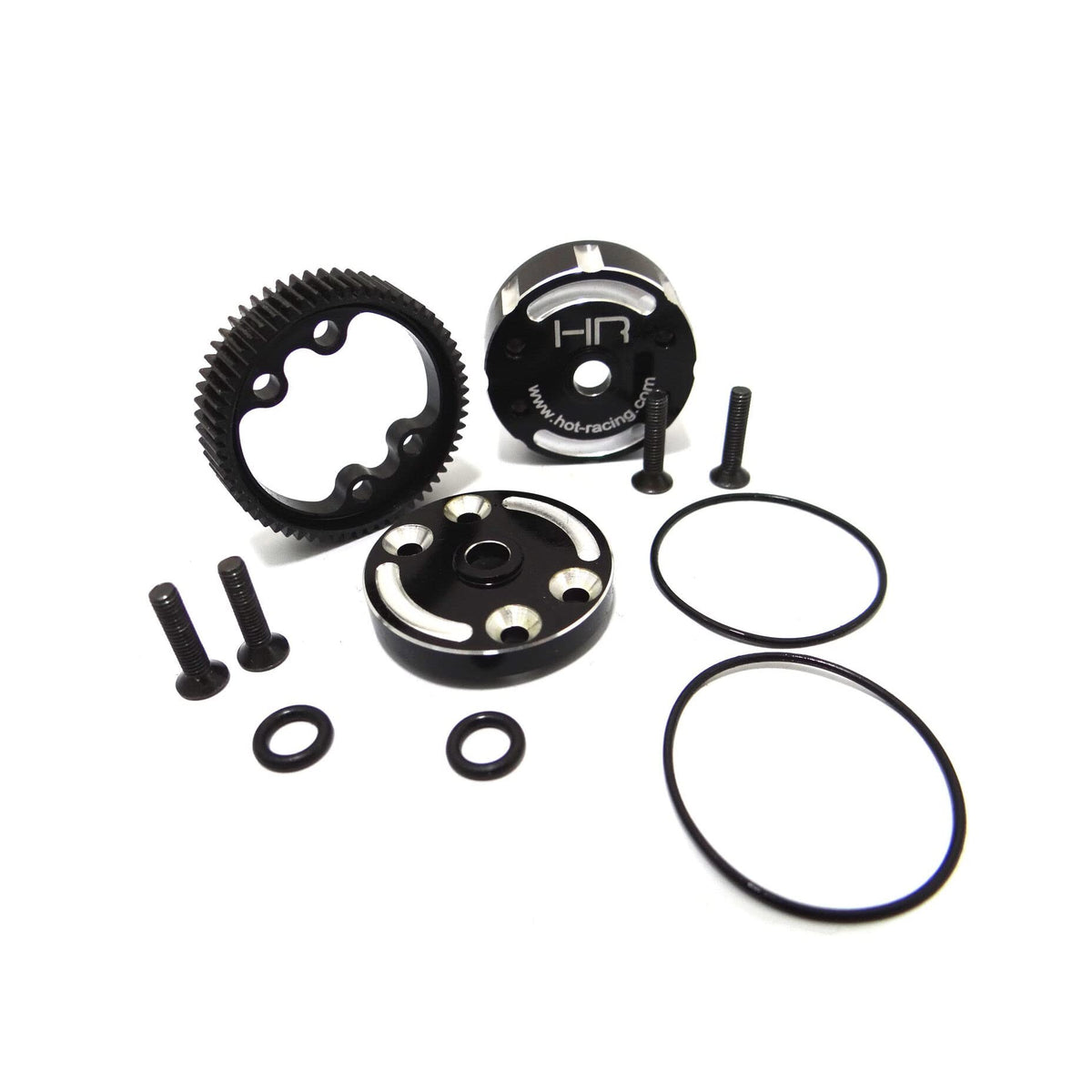 Hot Racing TE38CH Sealed Aluminum Diff Case: 2wd Bandit, Rustler, Stampede,Slash