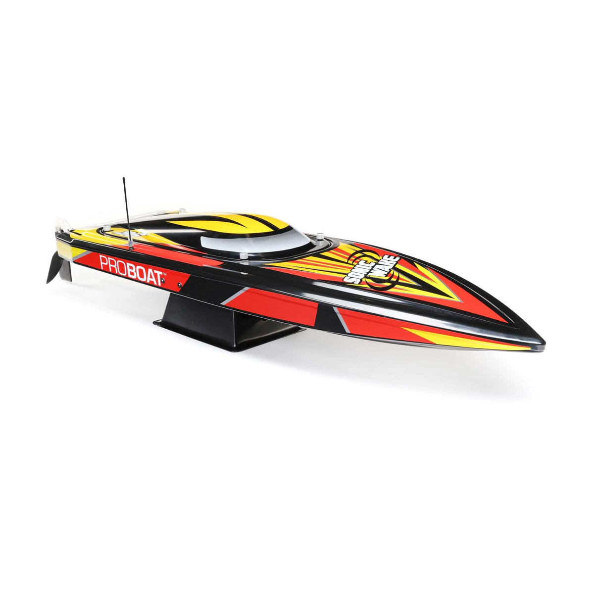 ProBoat PRB08032V2T1 Sonicwake V2 36" Brushless Deep-V Self-Righting RTR, Black