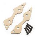 Axial AX31166 CNC Machined Hard Anodized Aluminum Shock Mount Plates: 1/10 Yeti