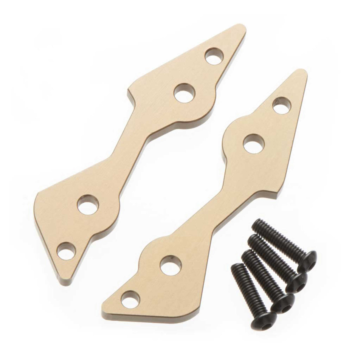 Axial AX31166 CNC Machined Hard Anodized Aluminum Shock Mount Plates: 1/10 Yeti