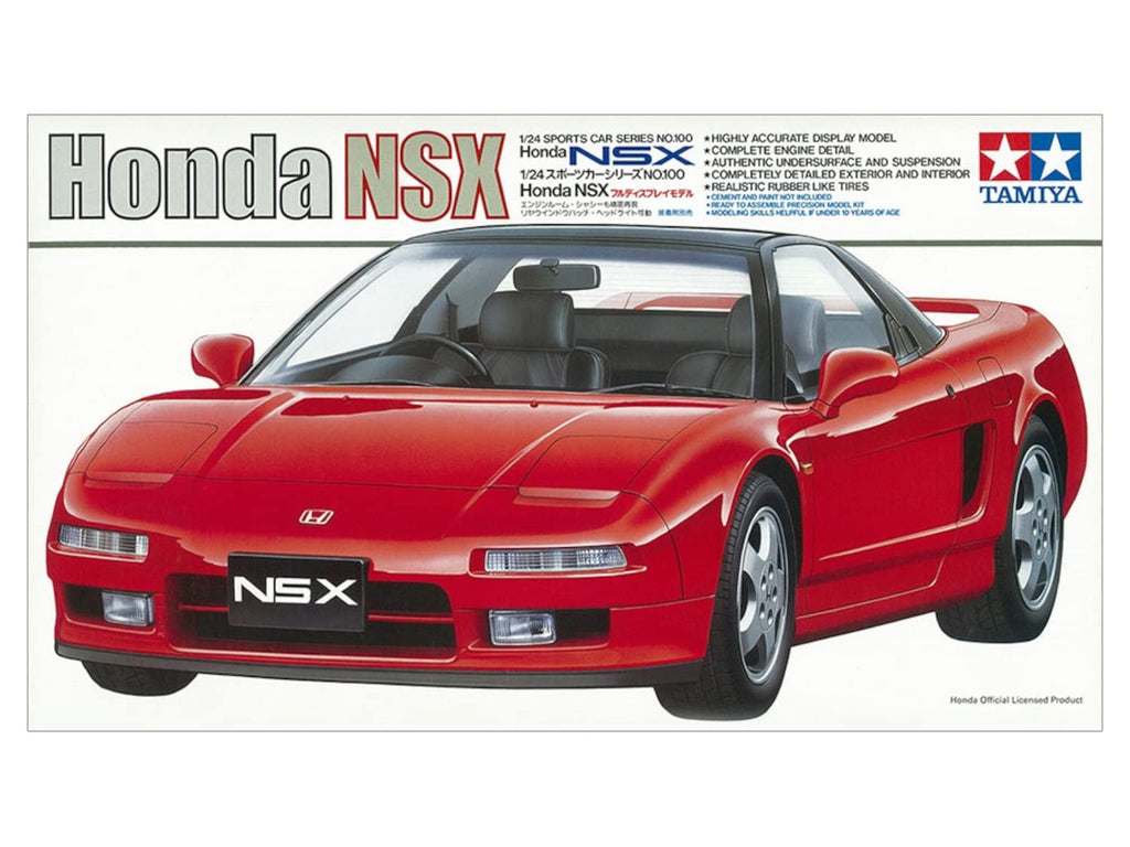 Tamiya 24100 1/24 Honda NSX Kit Model Kit