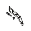 Losi LOS351005 Chassis Brace, Rear, Black, Aluminum MTXL