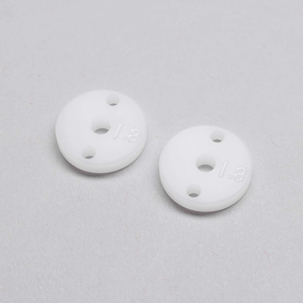 Team Losi TLR333025 Machined Shock Pistons, 2.3mm, 2 x 1.8mm, G3 (2)