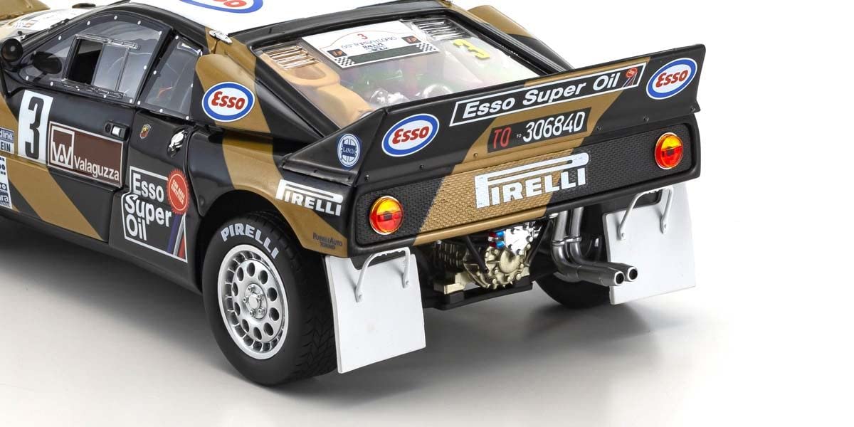Kyosho KS08306H 1/18 Scale Lancia Rally 037 1985 Targa Florio #3