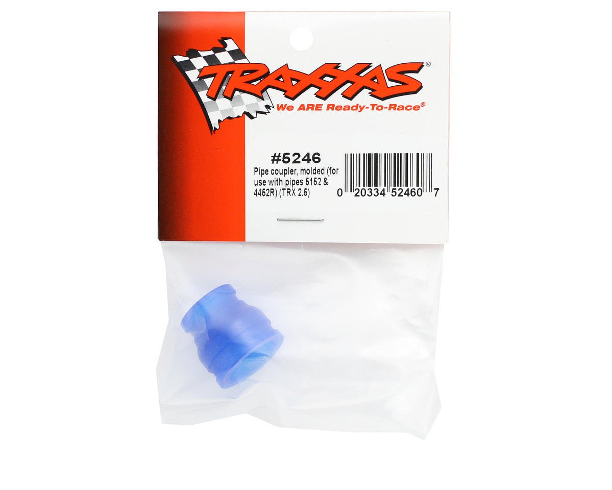 Traxxas 5246 Tuned Pipe Blue Silicone Coupler T-Maxx 2.5 Nitro 4-Tec Rustler