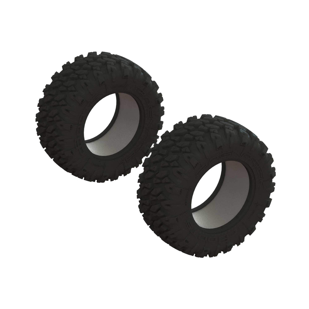 Arrma 520051 dBoots 'Ragnarok Mt' Tire & Inserts (2)