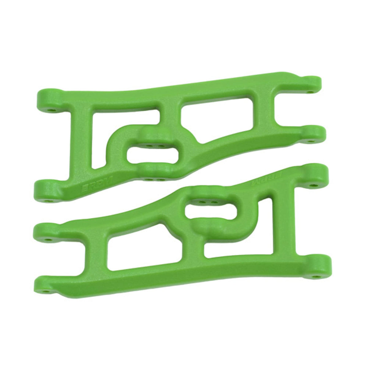 RPM 70664 Wide Front A-Arms, Green: Traxxas Rustler. Stampede 2wd