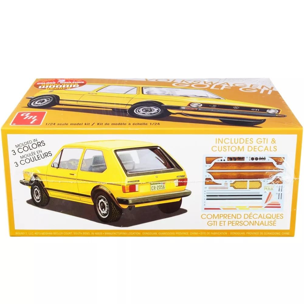 AMT 1213M 1/25 1978 Volkswagen Golf GTI Model Kit