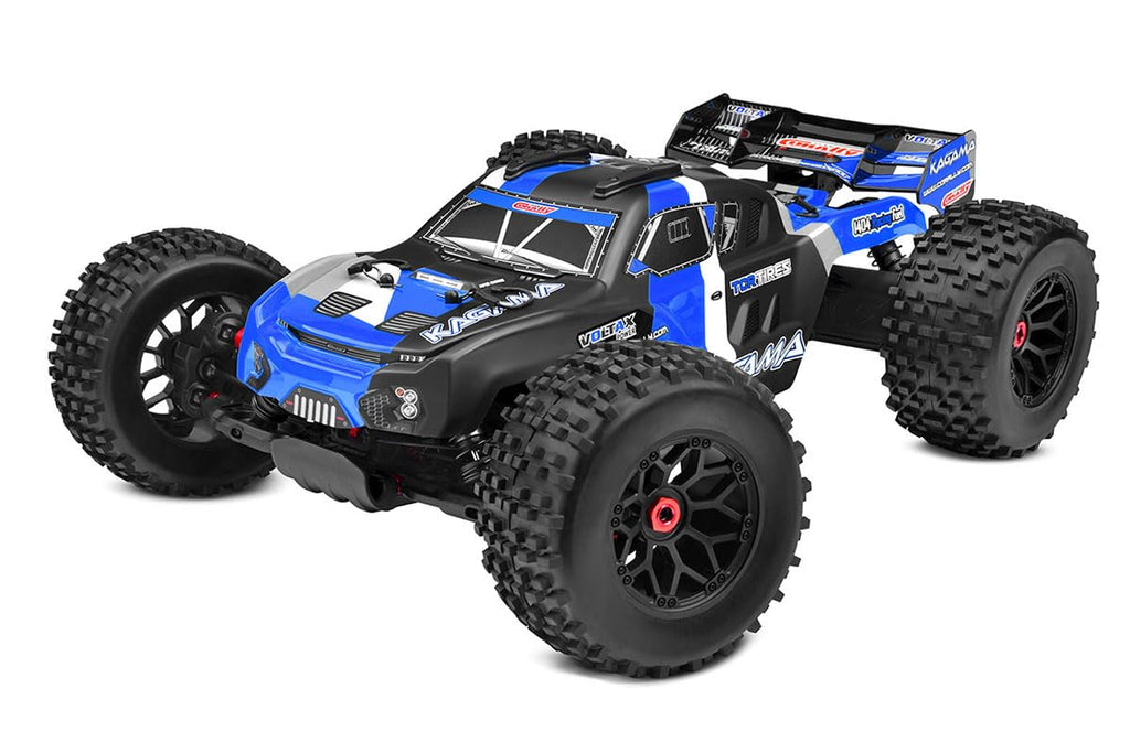 Corally 00474-B Kagama XP 6S Monster Truck, Roller Chassis Version, Blue