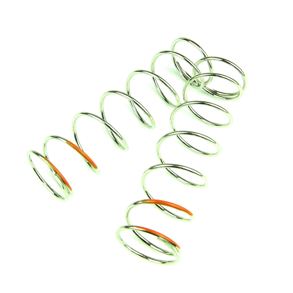 Tekno RC 6093 Shock Spring Set (1.6x7.5T,80mm,orange,6.11 lb/in)