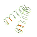 Tekno RC 6093 Shock Spring Set (1.6x7.5T,80mm,orange,6.11 lb/in)