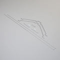 E-Flite EFL5155 Rod/Wire Set: 1.2m Clipped Cub