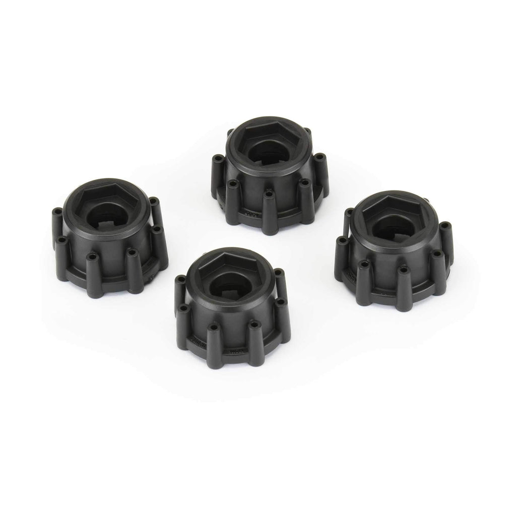 Pro-Line 634500 8x32 to 17mm Hex Adapters for 8x32 3.8" Wheels
