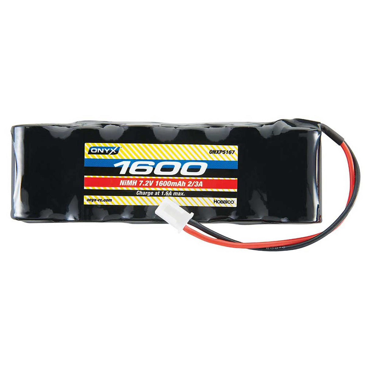 Onyx ONXP5169 NiMH 7.2V 1600mAh 2/3A Flat Battery Mini Plug