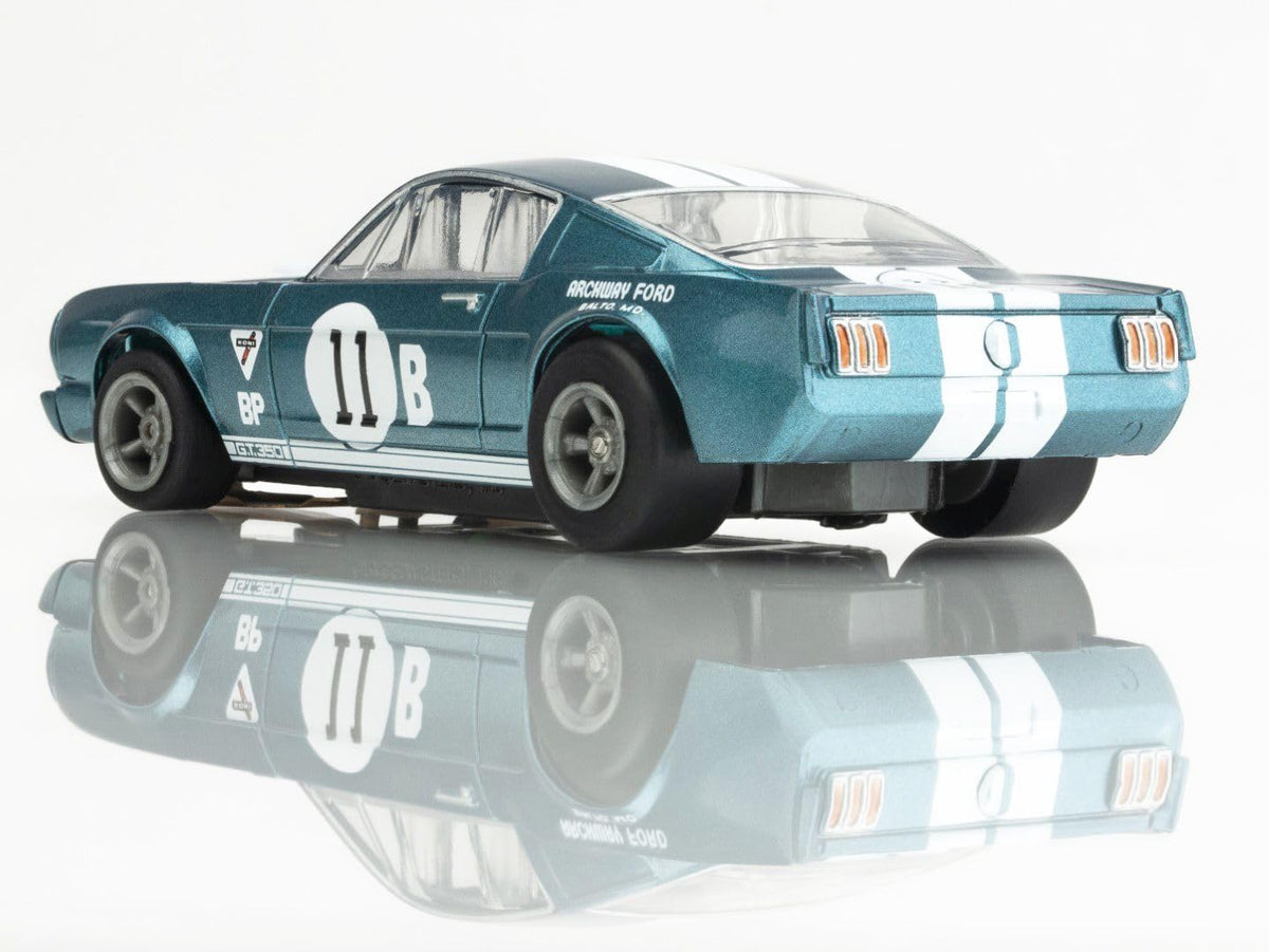 AFX 22071 Shelby GT350R 1965 Donohue White/Blue