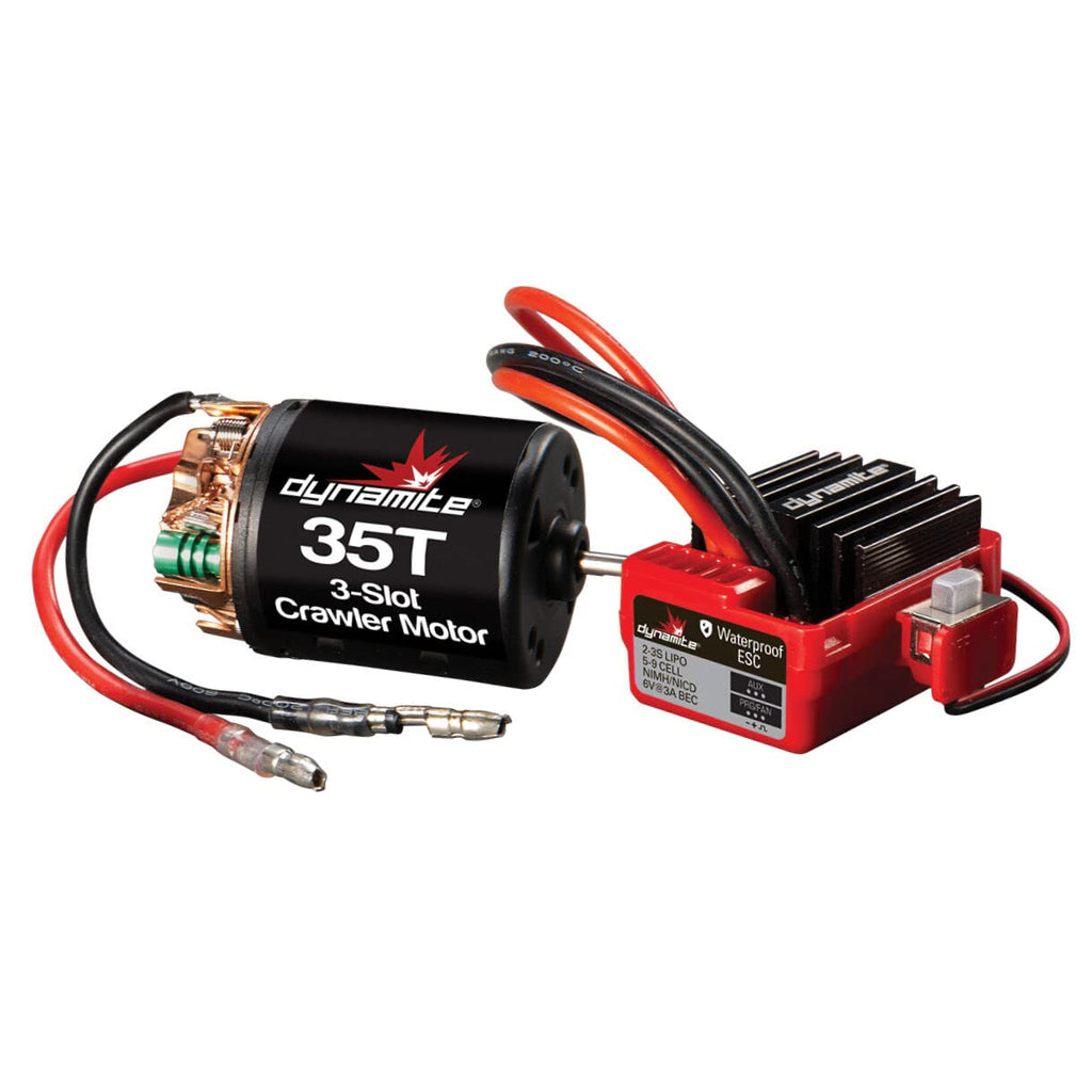 Dynamite DYNS0900 Brushed Crawler Motor/ESC Combo 35T