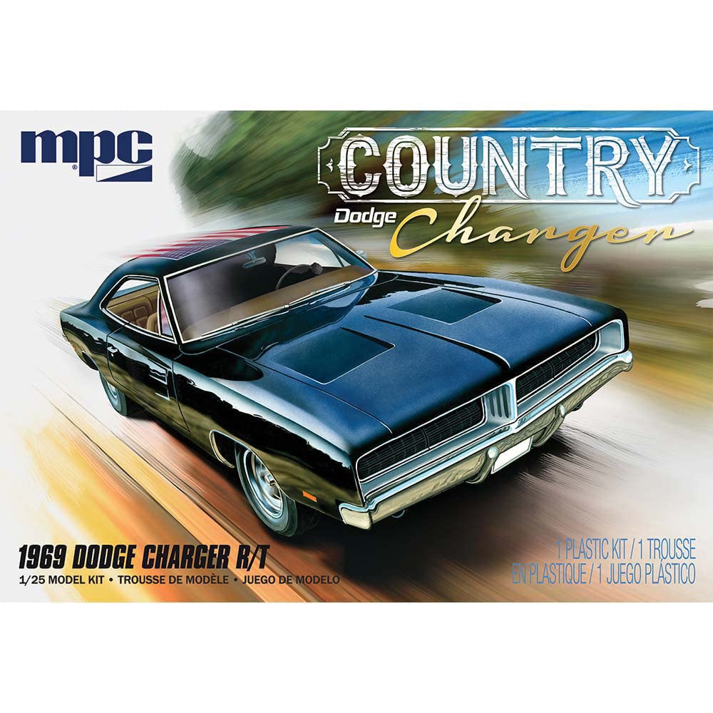 MPC 878 1/25 1969 Dodge Country Charger R/T Model Kit