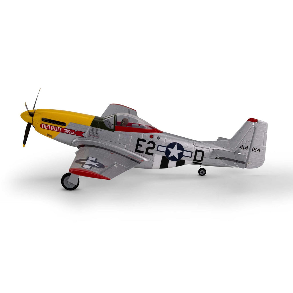 E-Flite EFLU7350 UMX P-51D "Detroit Miss" BNF Basic