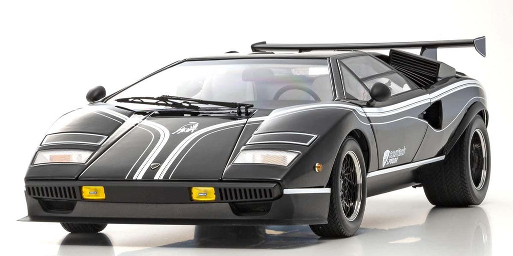 Kyosho KS08617BK 1/12 Scale Lamborghini Countach LP500R, Black