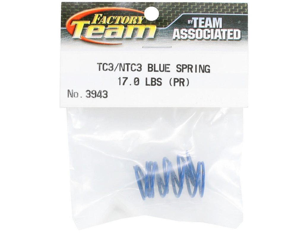 Team Associated 3943 FT Spring 17 lbs Blue TC3 (2)