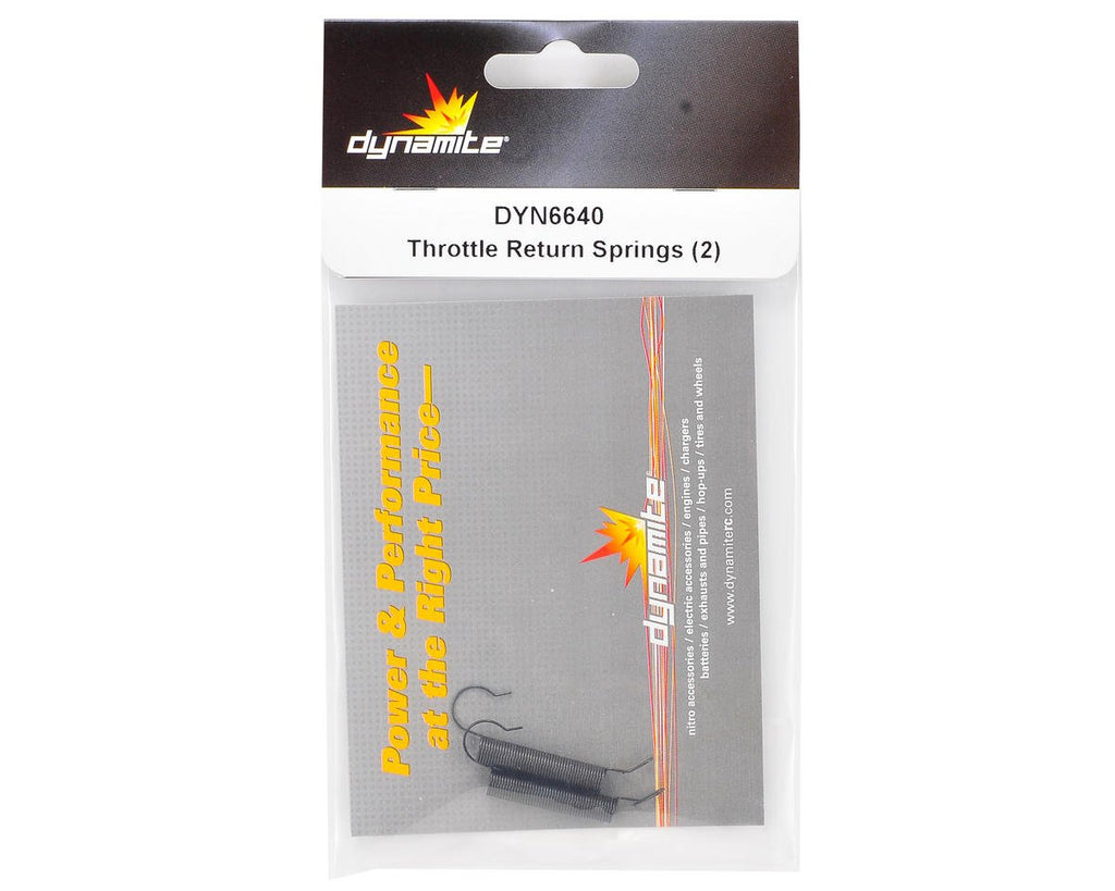 Dynamite DYN6640 Throttle Return Spring: 1/8 Scale