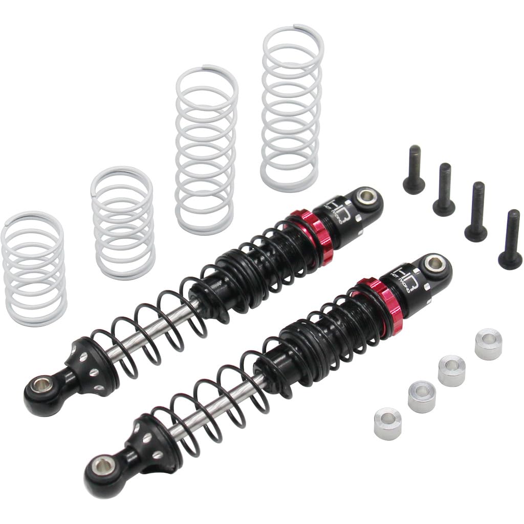 Hot Racing TD90V02 Scale Look Double Spring Pro Shocks, 90mm