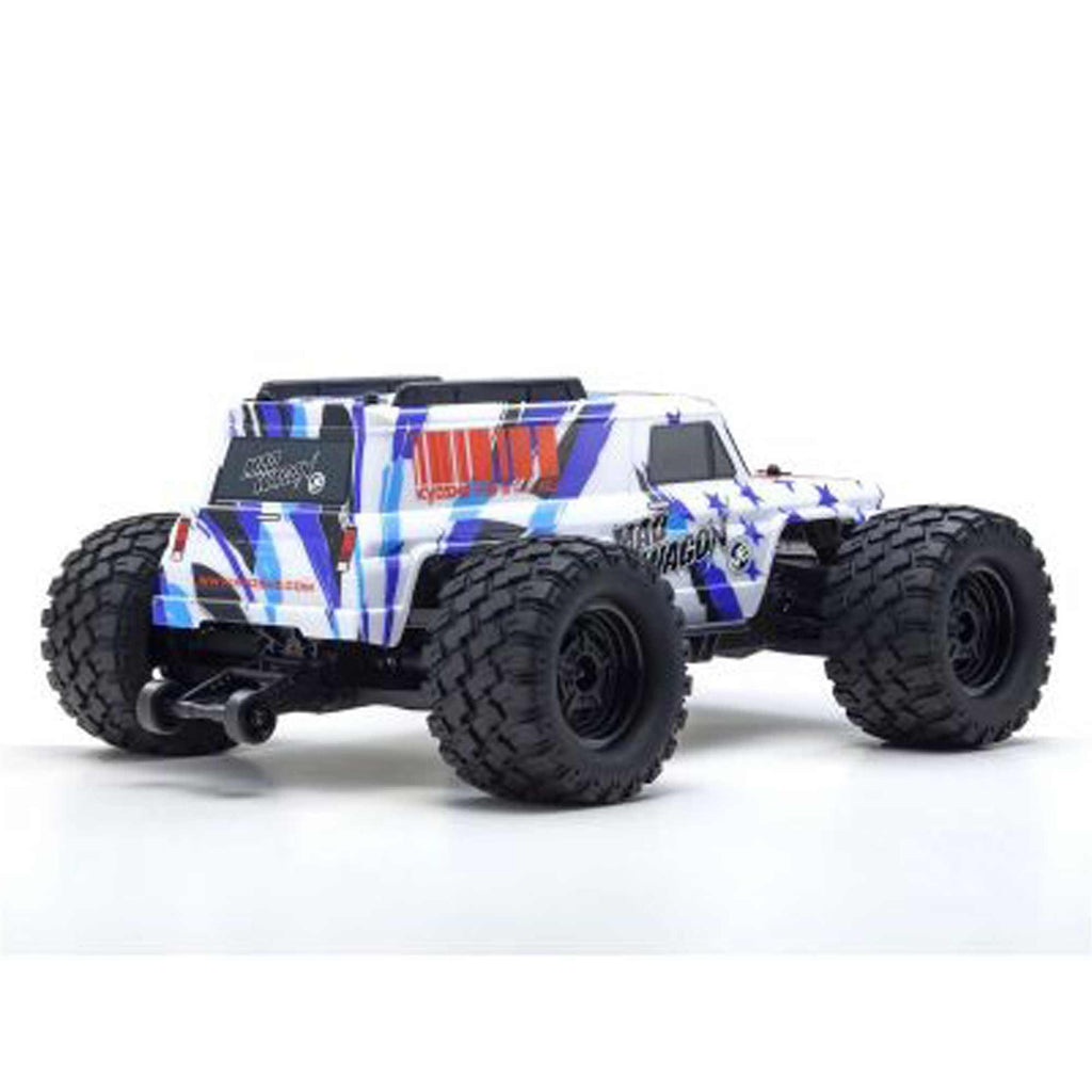 Kyosho 34701T2 1980 Mad Wagon 1/10 4WD RTR Brushless Monster Truck