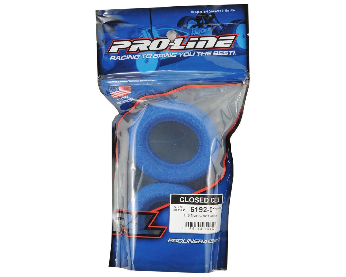 Pro-Line 619201 Closed Cell 2.2" Foam Inserts(2): 1/10 Truck