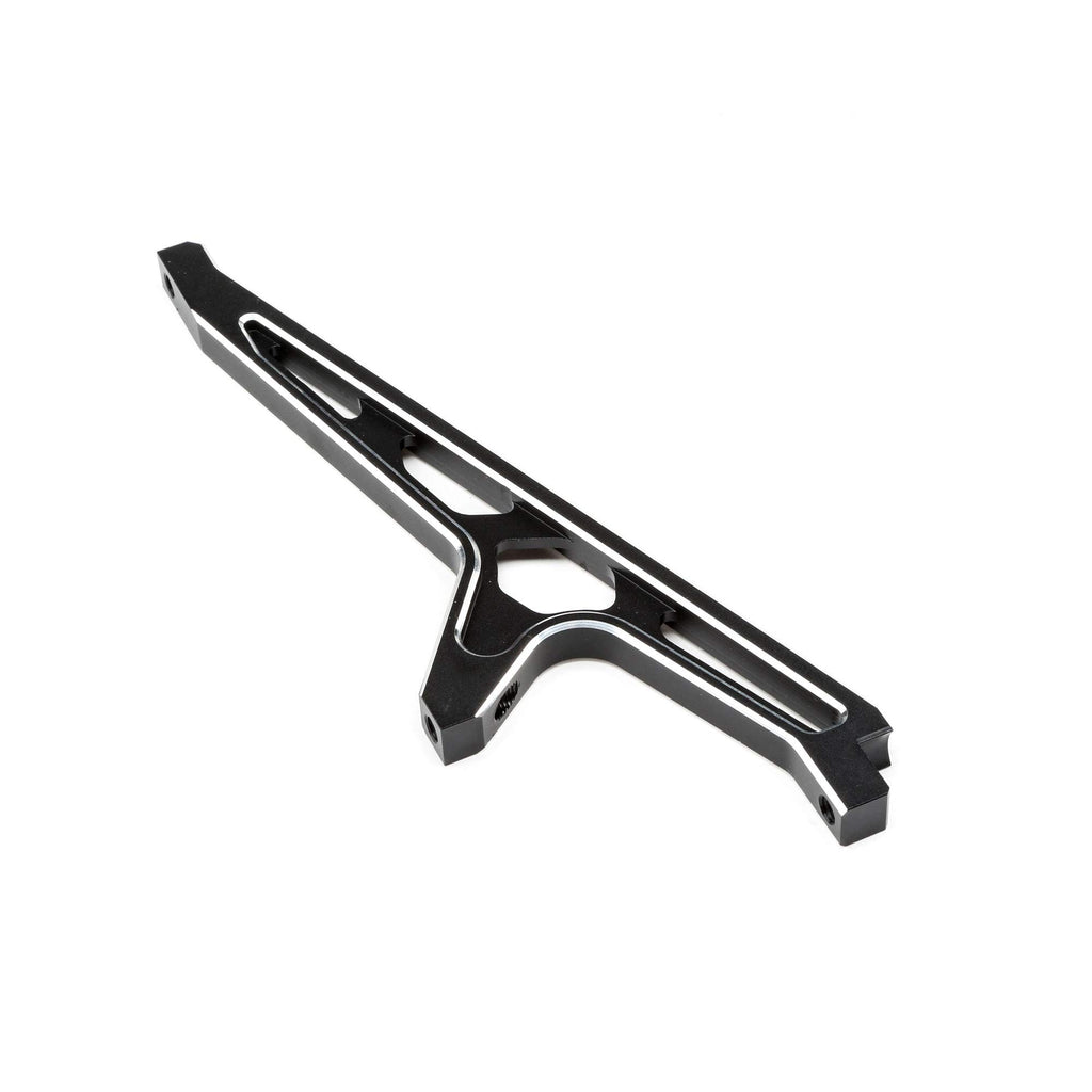 Losi LOS351004 Chassis Brace, Front, Black, Aluminum: MTXL