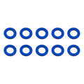 Team Associated 31381 Ballstud Washers, 5.5x0.5 mm, blue aluminum