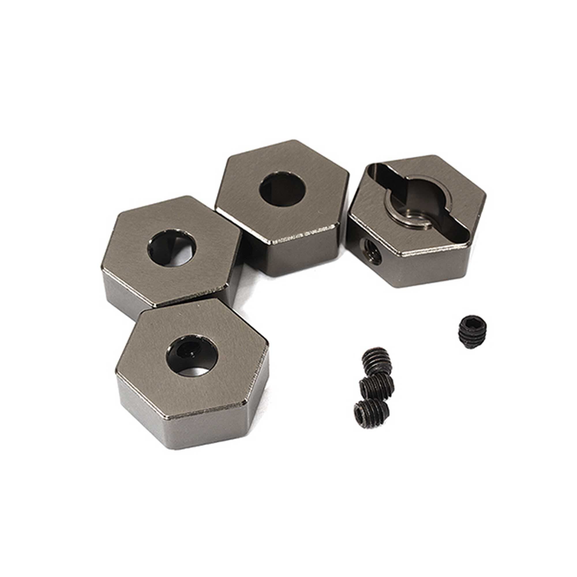 Integy C29090GREY Wheel Hex (4) for Arrma 1/10 Granite 4X4 3S BLX