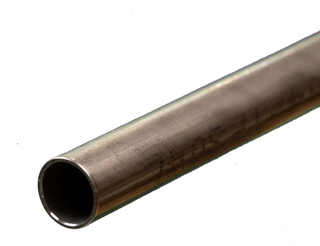 K & S Precision Metals 87123 Round Stainless Steel Tube