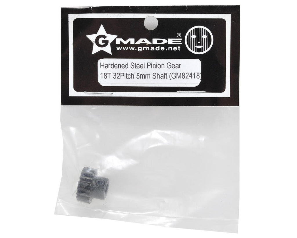 Gmade 82418 32P 5mm Hardened Steel Pinion Gear 18T (1)