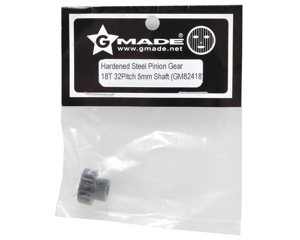 Gmade 82418 32P 5mm Hardened Steel Pinion Gear 18T (1)