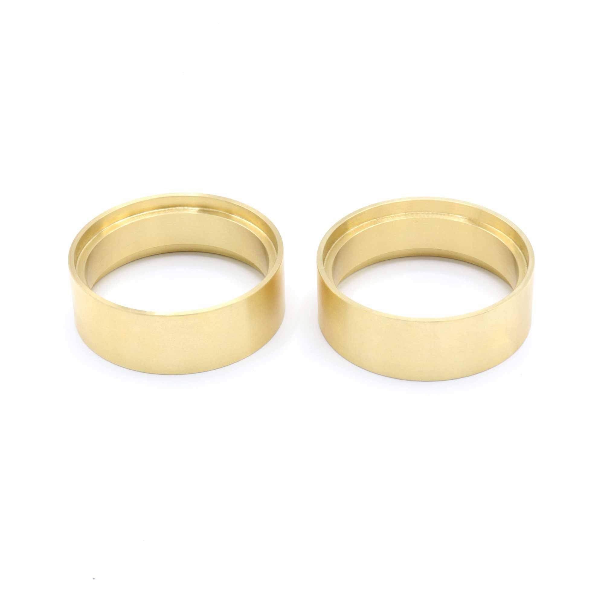 Vanquish Products 05254 1.9 Brass 1.0" Wheel Clamp Rings (Pair)