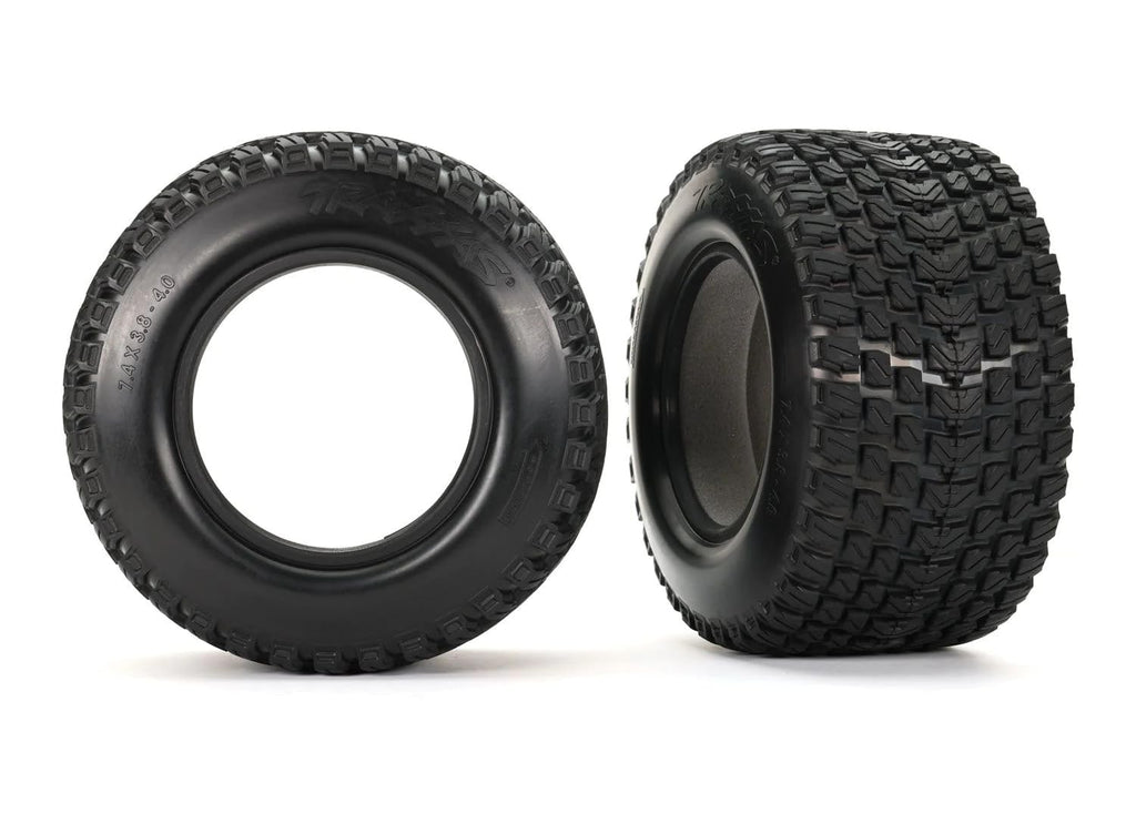 Traxxas 7873 Tires, Gravix (Left & Right)/ Foam Inserts (2)
