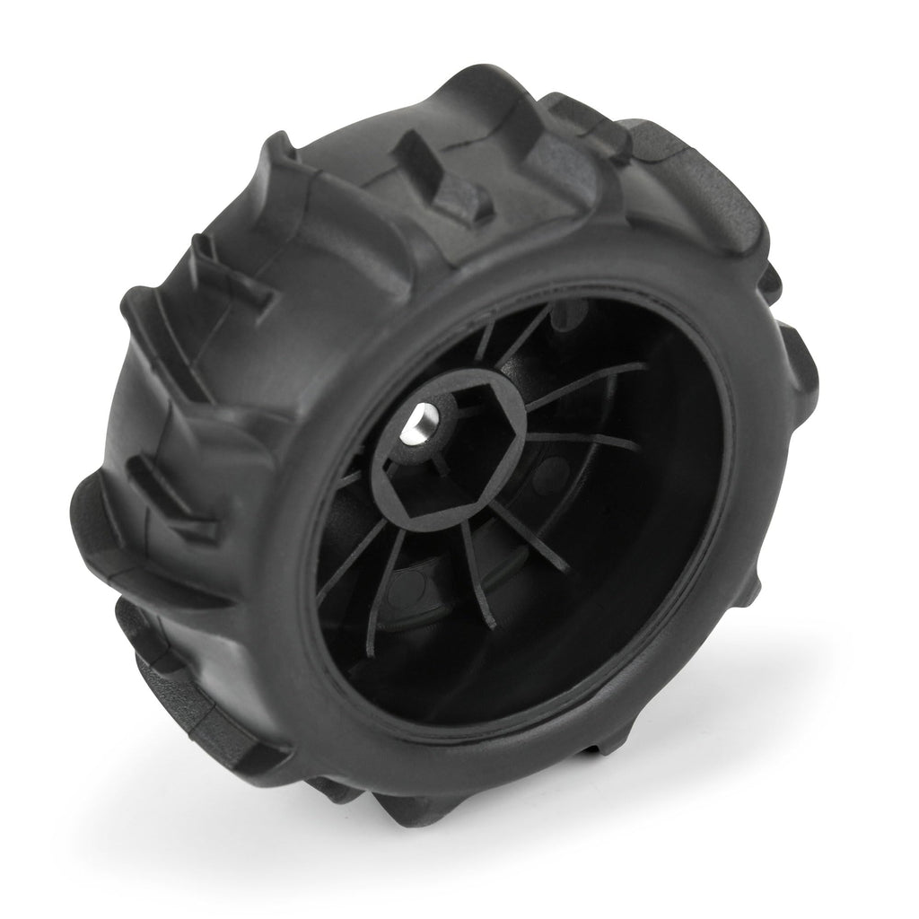 Pro-Line 1030910 Dumont F/R Tires Mounted 12mm Hex Black Impulse (4) for Arrma Mojave Grom