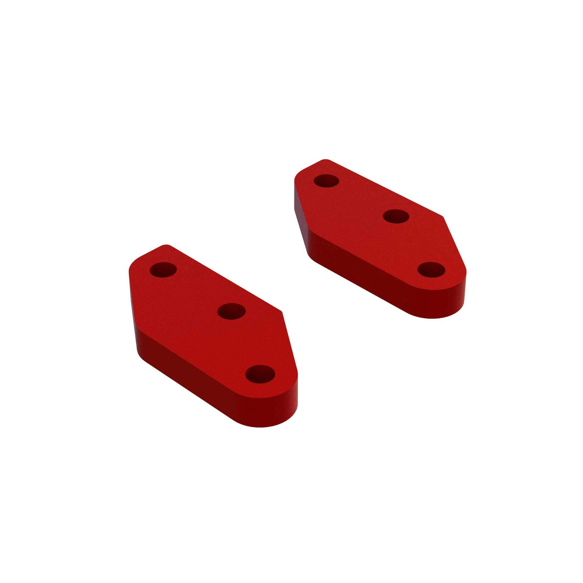 Arrma 340158 Aluminum Steering Plate A (Red) (2)