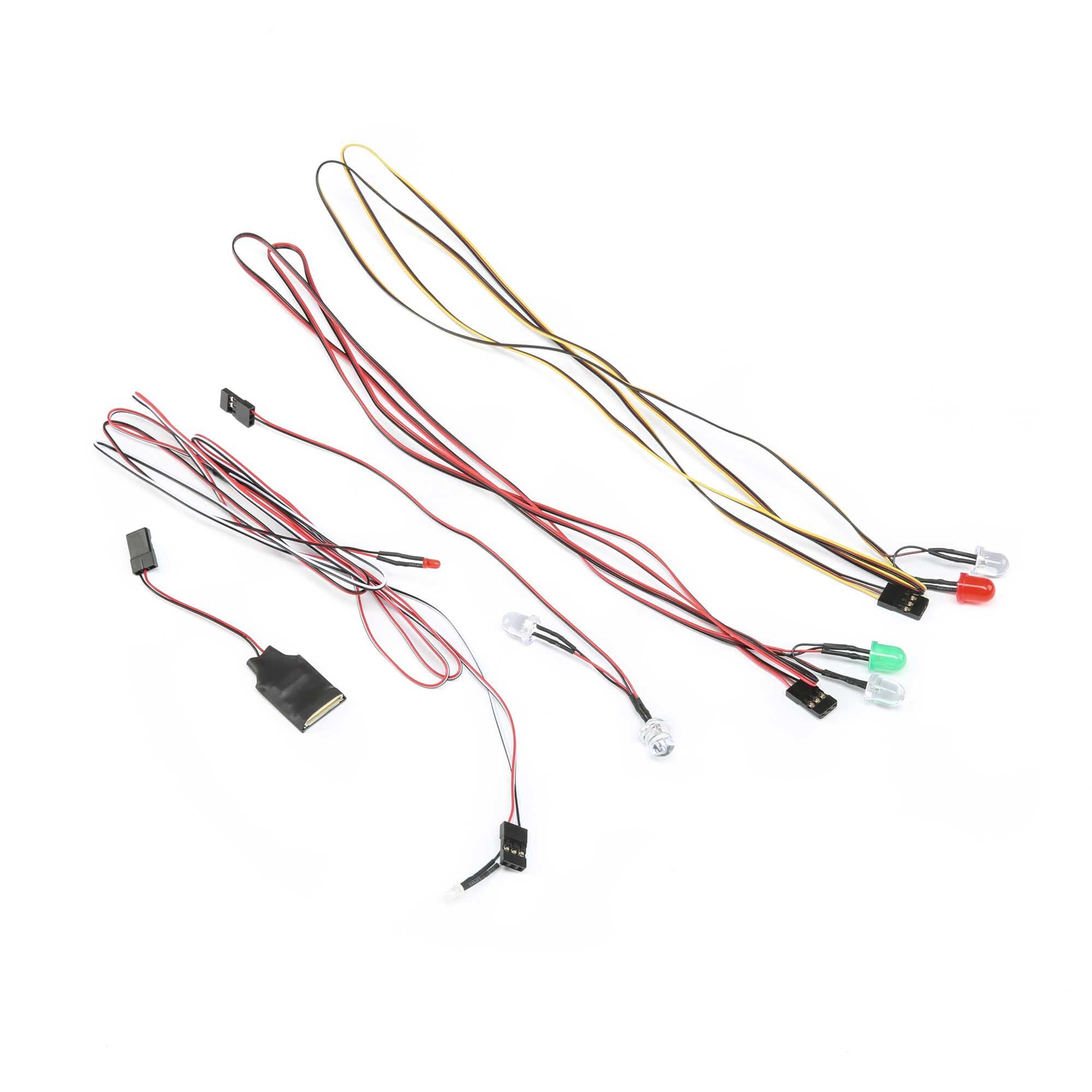 E-Flite EFL1418 Light Set w/ Covers: C-Z Cessna 150