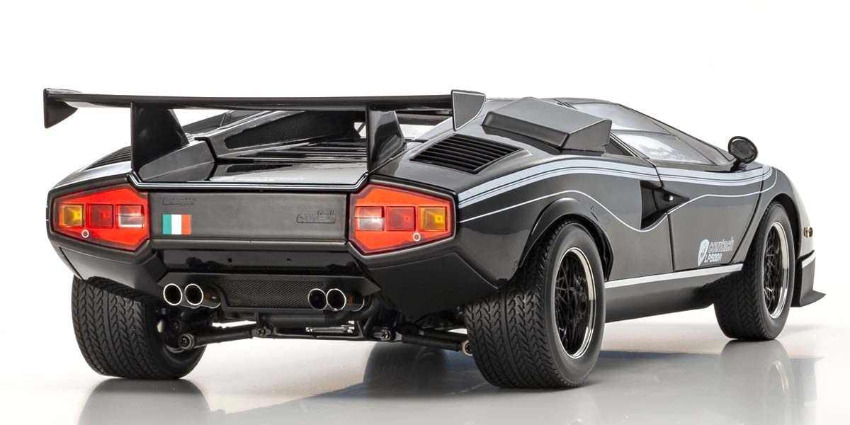Kyosho KS08617BK 1/12 Scale Lamborghini Countach LP500R, Black