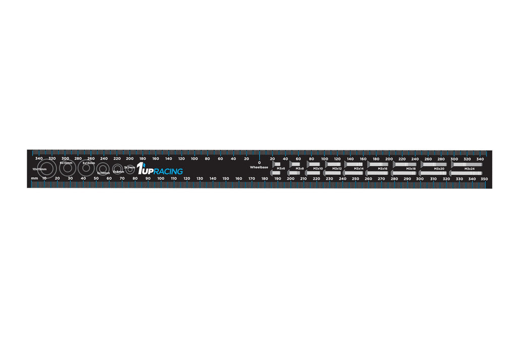 1UP Racing 160401 QuikChek Decal - Blue Accent