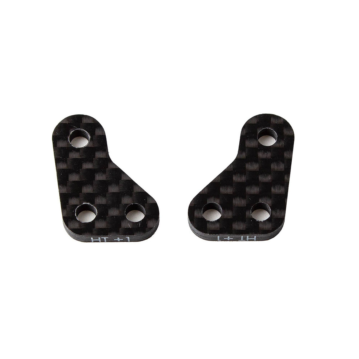 Team Associated 91902 RC10B6.3 FT CARBON FIBER STEERING BLOCK ARMS HT +1
