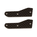 Team Associated 81537 RC8B4 FT F/U suspension arm inserts, carbon fiber
