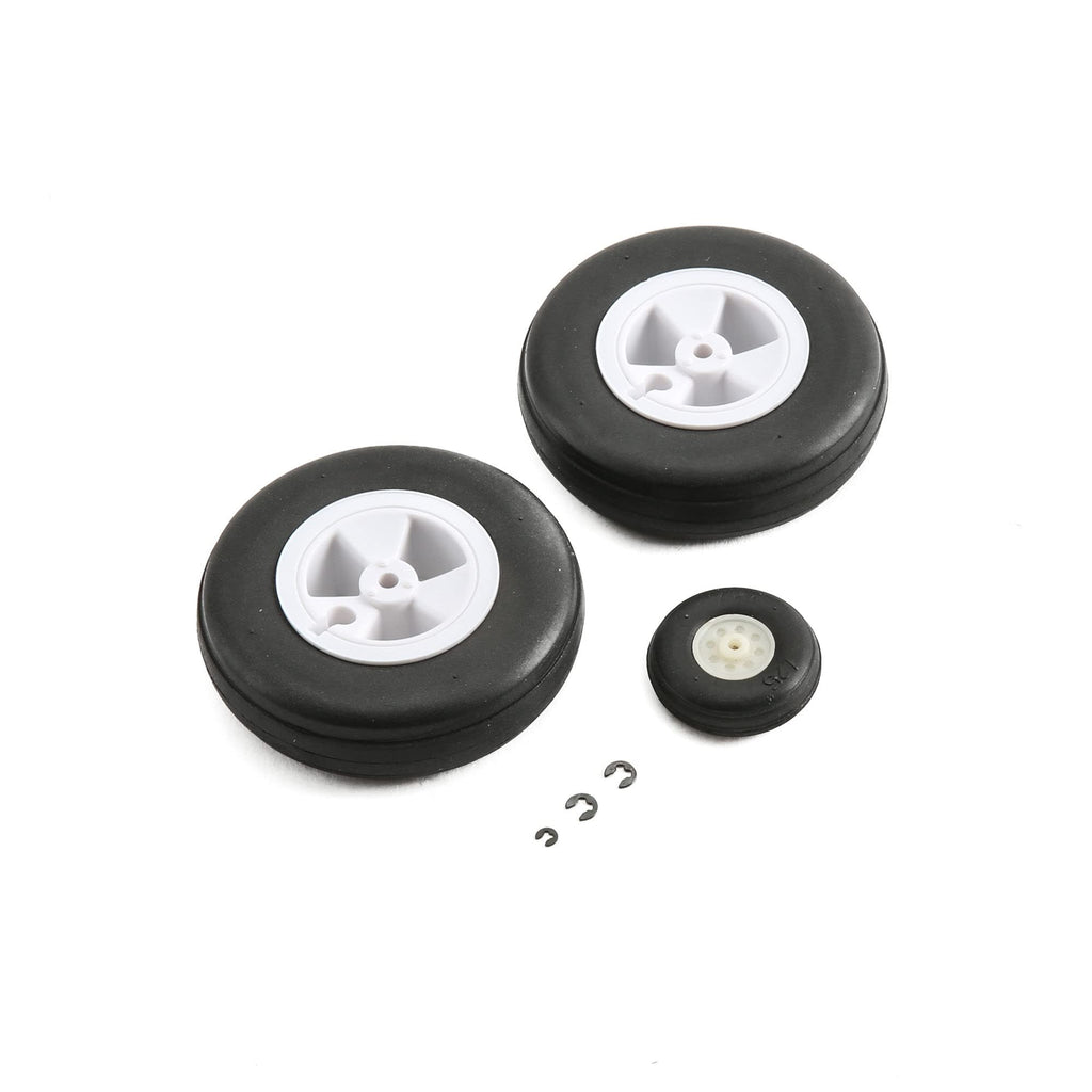 E-Flite EFL8611 Wheel Set: Spitfire Mk XIV 1.2M